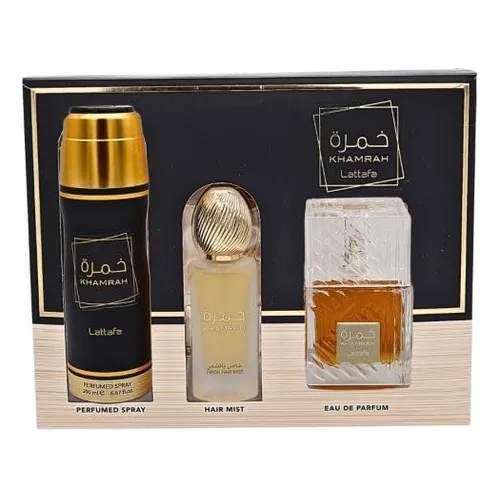 Set Khamrah De Lattafa 3PCS EDP