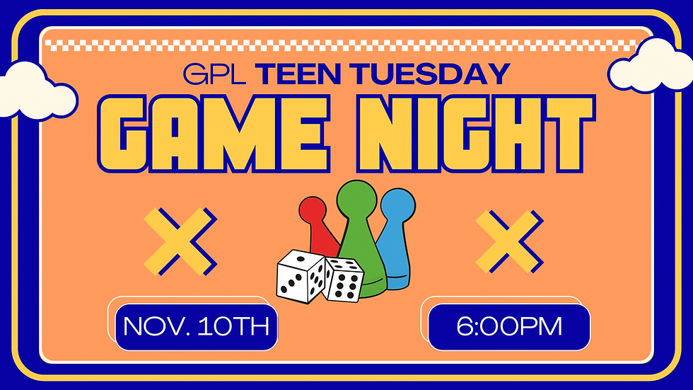 Teen Tuesday Game Night