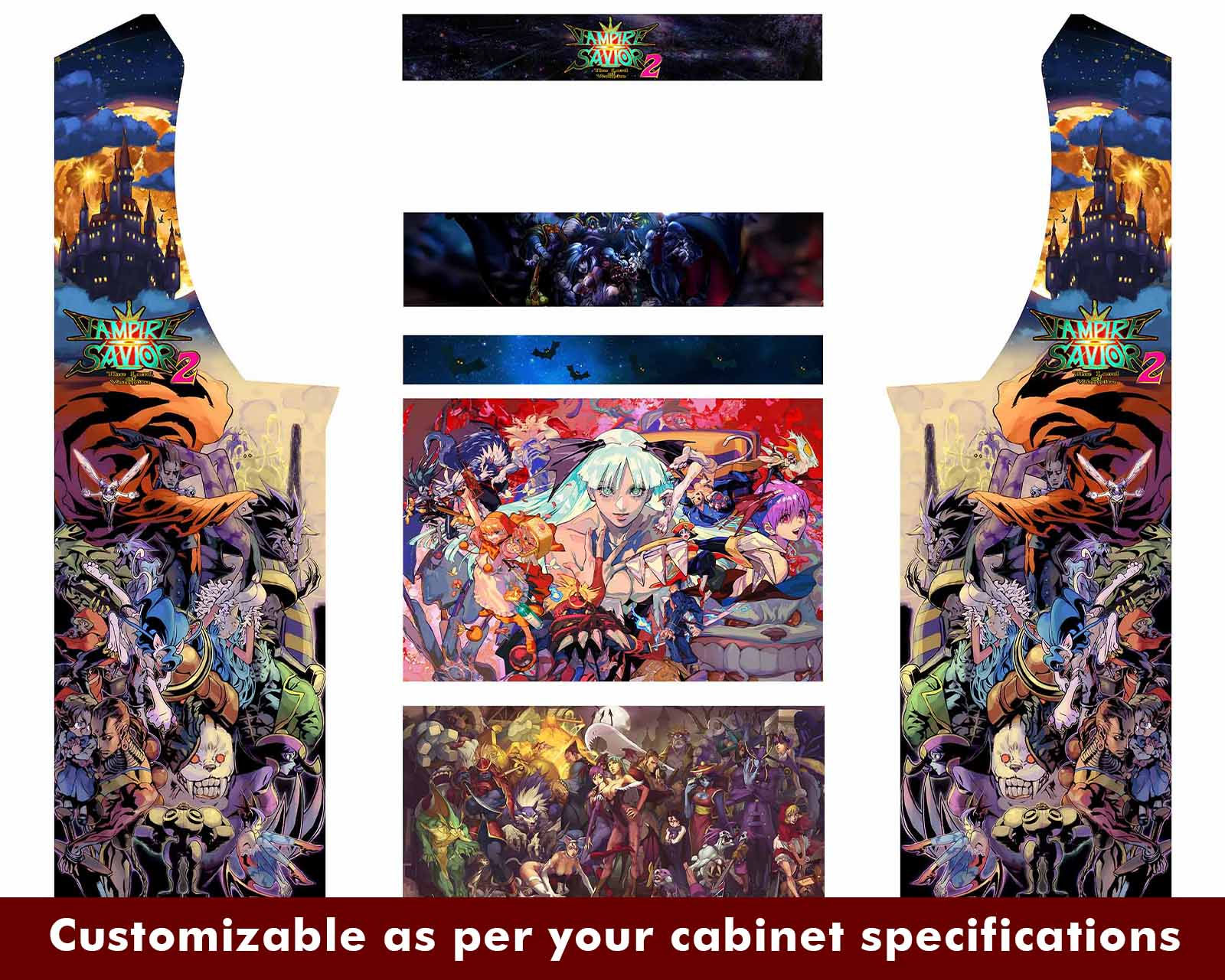 Vampire Survivours Arcade Graphics