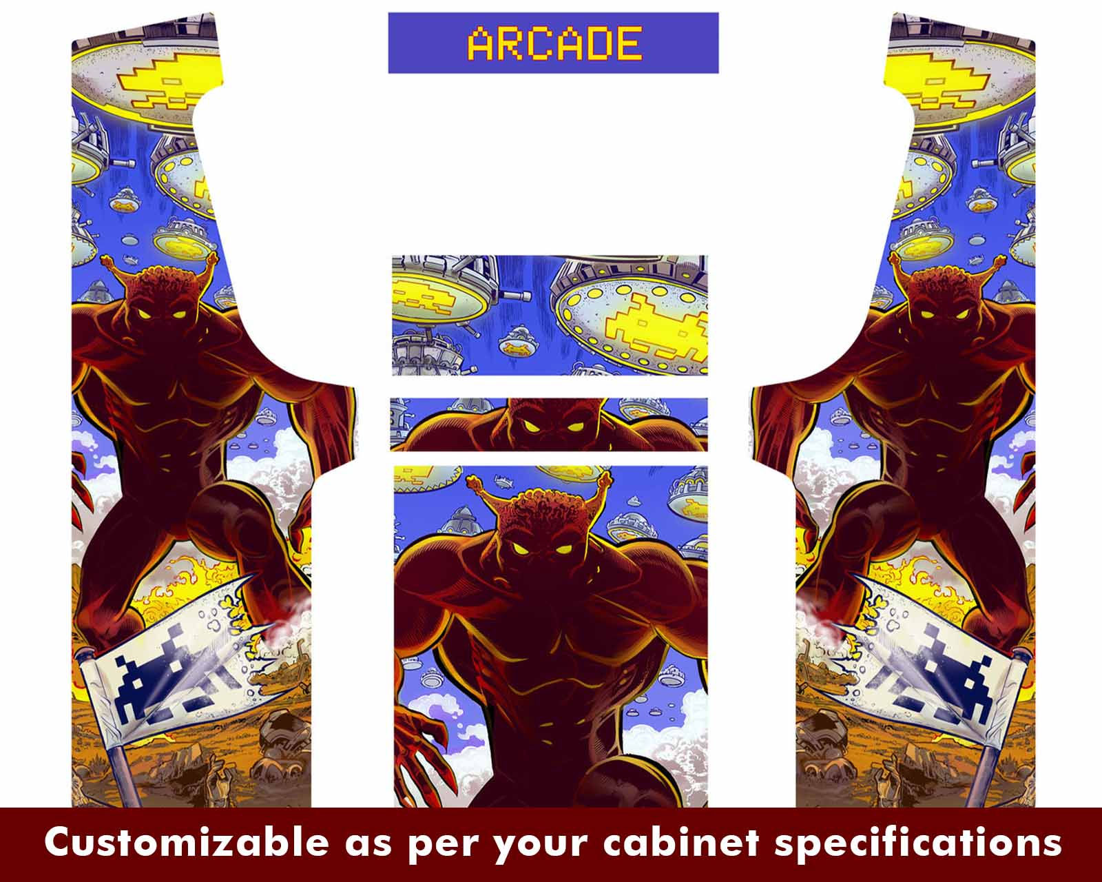 Space Invaders v3 Arcade Graphics