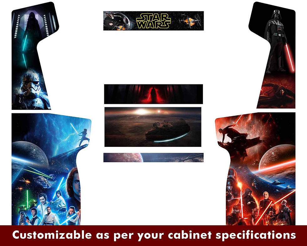 Star Wars v8 Arcade Graphics