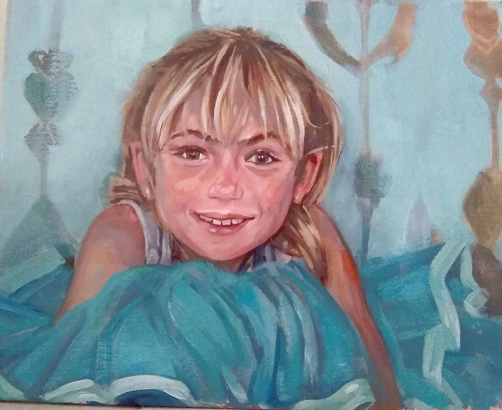 Alaya, oleo sobre tela