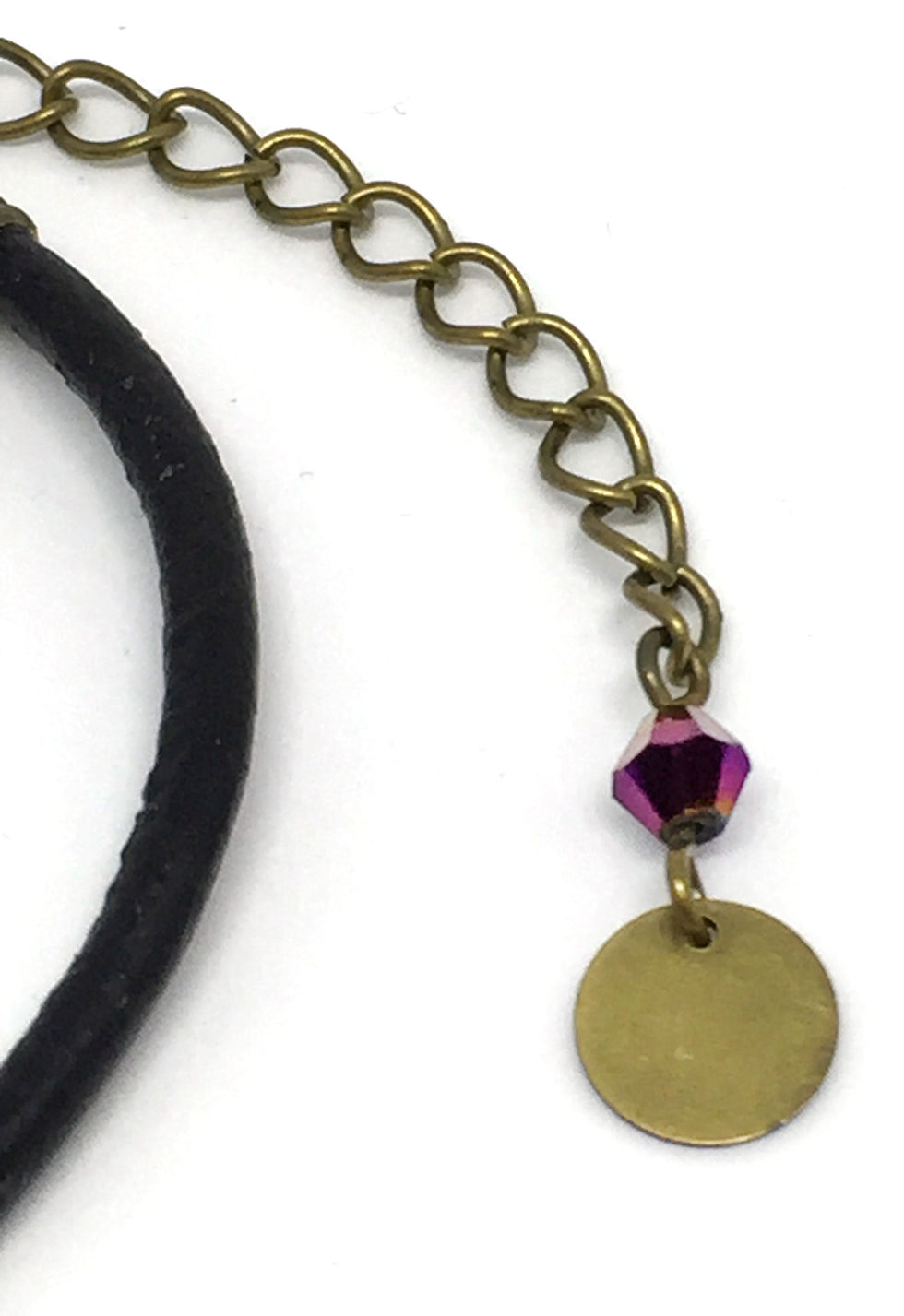 Miniature : Bracelet " Spirale russe" Violet & Marron foncé