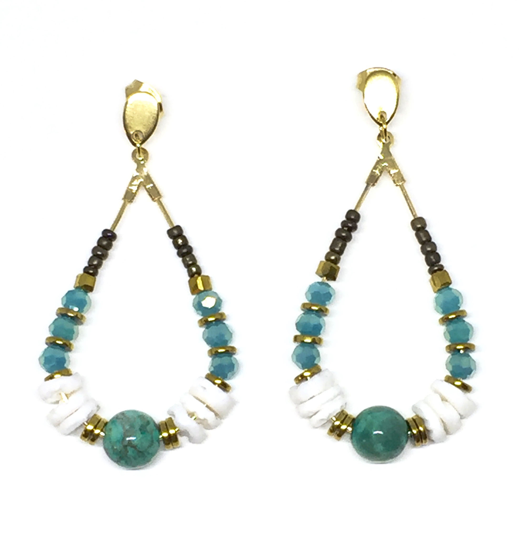 Bo  goutte égypte turquoise indienne