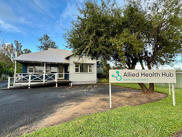 Allied Health Hub- front sign.jpeg