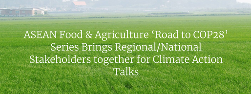 Road to COP28’ Series Brings Regional/National Stakeholders together for Climate Action Talks