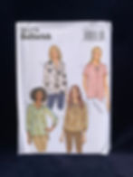 Thumbnail: Butterick B6378 - Tie-Neck blouse size 6-14