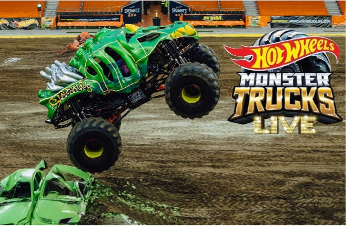 Hot Wheels Monster Trucks Live com caminhões gigantes em Curitiba
