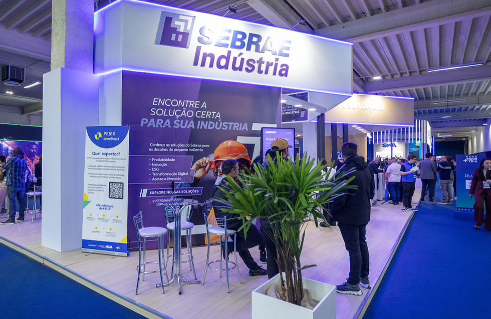 Empresários participam da Rodada de Negócios Metalmecânica na Expo+Indústria 2026 em Pinhais