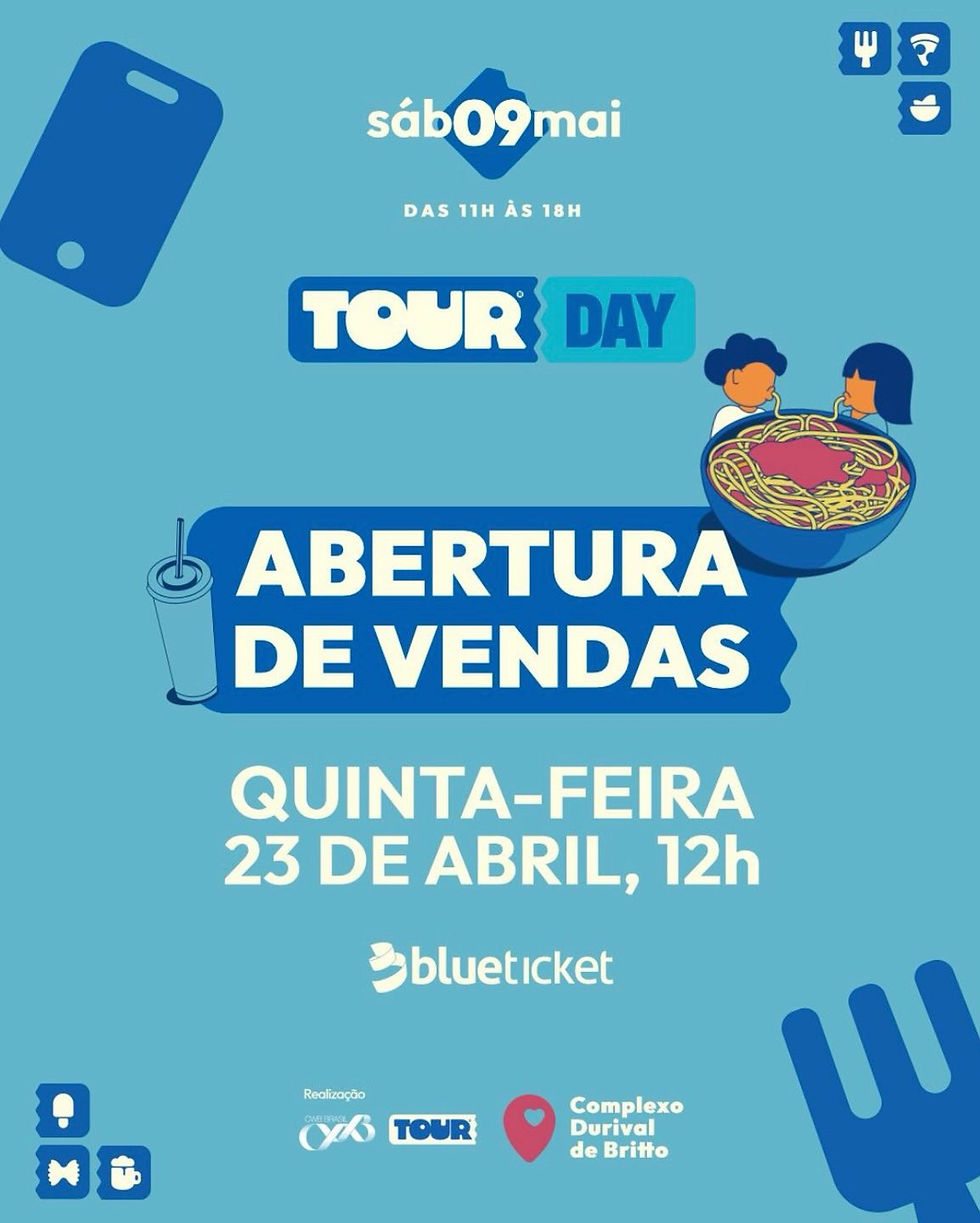 Evento gastronômico com público reunido em Curitiba, com diversas opções de comida, música ao vivo e estrutura para famílias