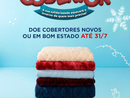 Doação de cobertores para campanha solidária em Curitiba ajuda pessoas em situação de vulnerabilidade no inverno