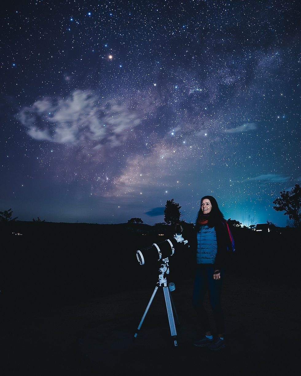 Céu estrelado em área natural brasileira ilustra crescimento do astroturismo no país
