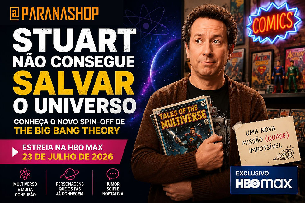 Stuart Não Consegue Salvar o Universo: conheça o novo spin-off de The Big Bang Theory