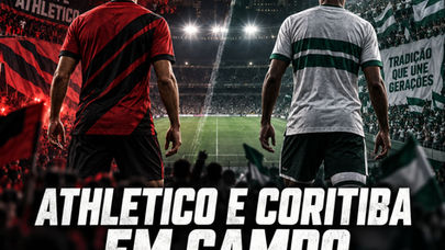 Athletico e Coritiba entram em campo neste fim de semana pelo Brasileirão; veja os jogos