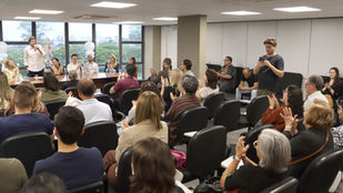 Autoridades e profissionais de saúde apresentam a ampliação do projeto Fragilidade Óssea em Londrina