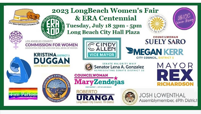 2023 LONG BEACH WOMENS FAIR & ERA CENTENNIAL
