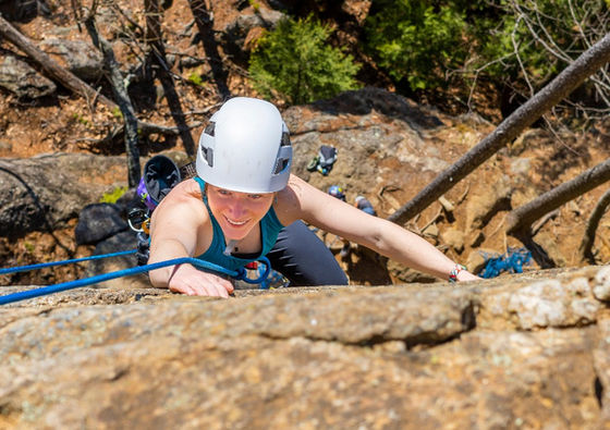 Outdoor Rock Climbing Lessons