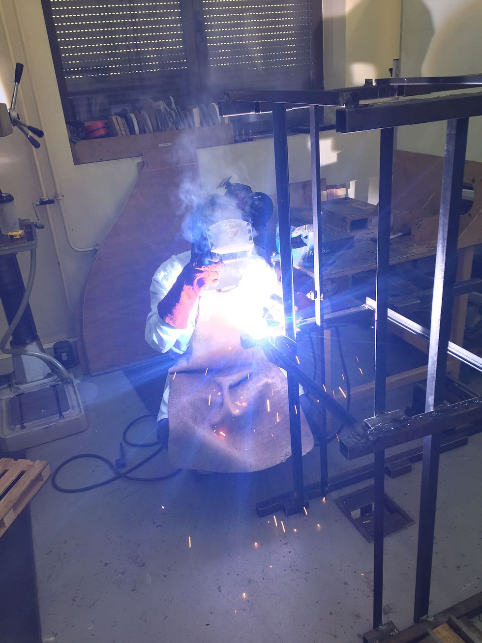 Welding the Shelves