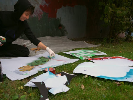 22.04. - Schräge Vögel Double Feature: Fu vK – Franziska „unschuldig verdorben“ Krug & Graffiti Dreams