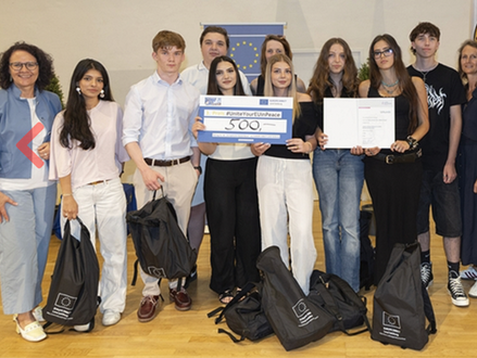 3. Platz für LBS Tamsweg beim EU-Videowettbewerb #UniteYourEUinPeace