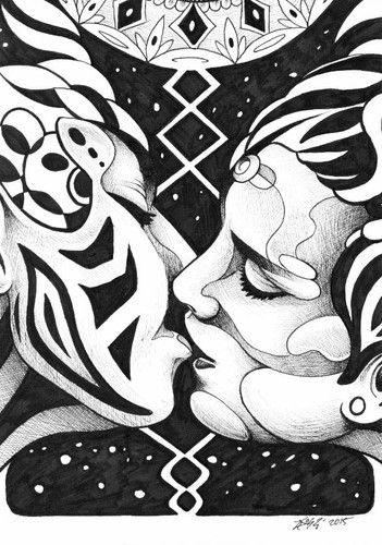 Duality Draw 'Duality' Original Drawing | Mysite