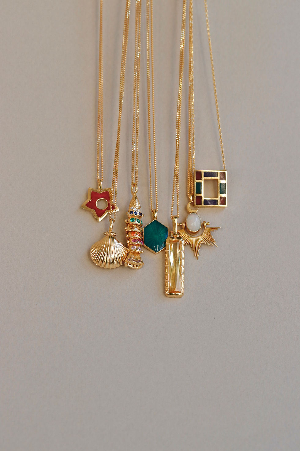 Thumbnail: patrick charm with pink enamel