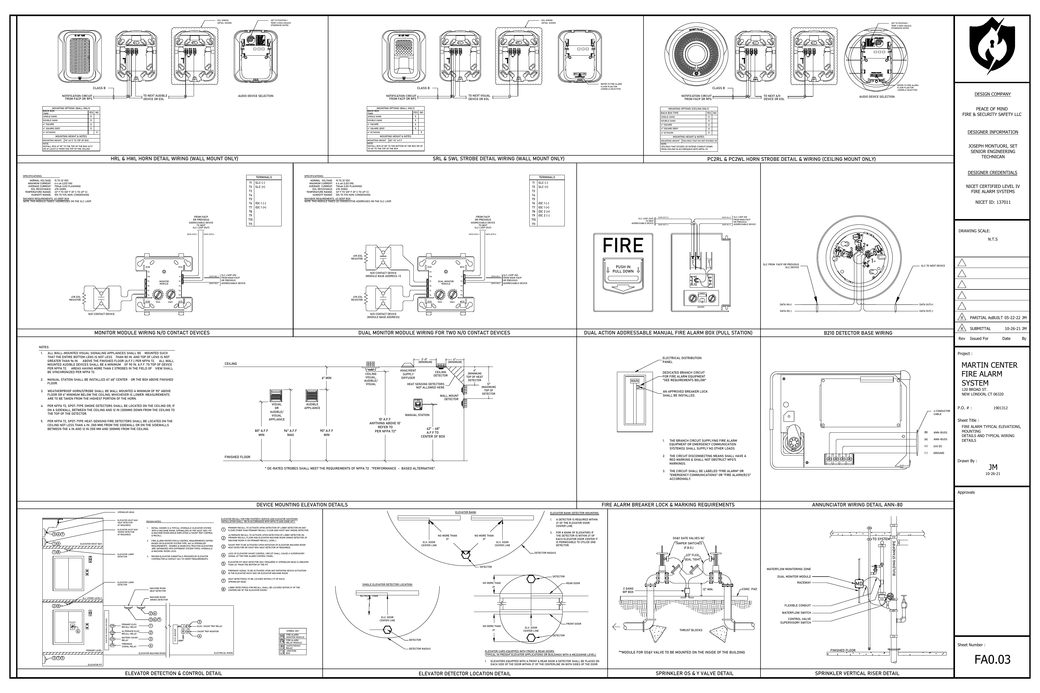 Fire Alarm Details