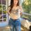Thumbnail: TIE-DYED CROPPED COTTON TEE