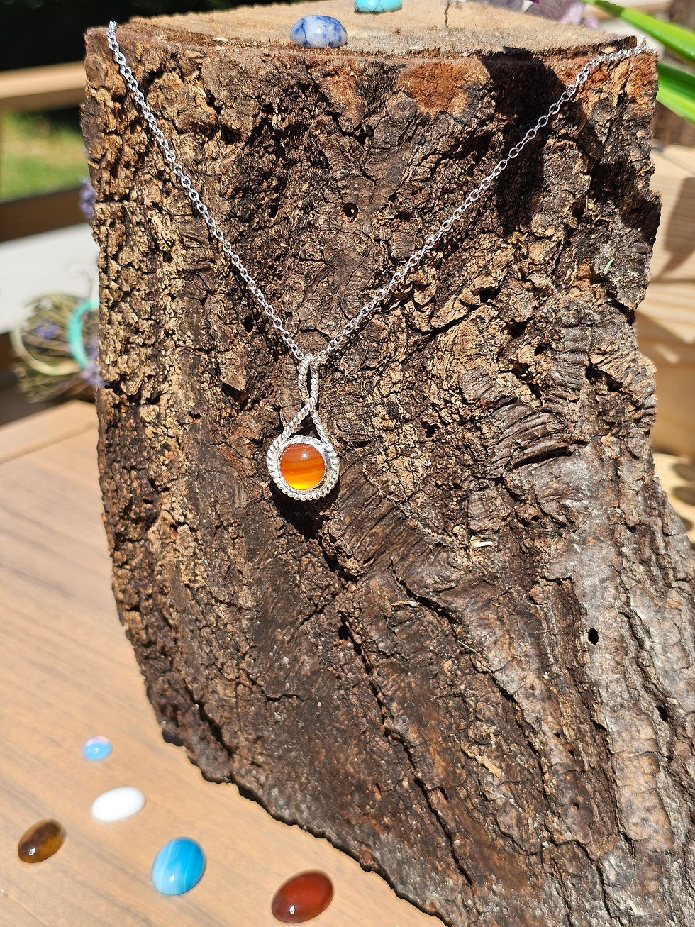 Thumbnail: Rope Edge Drop Pendant