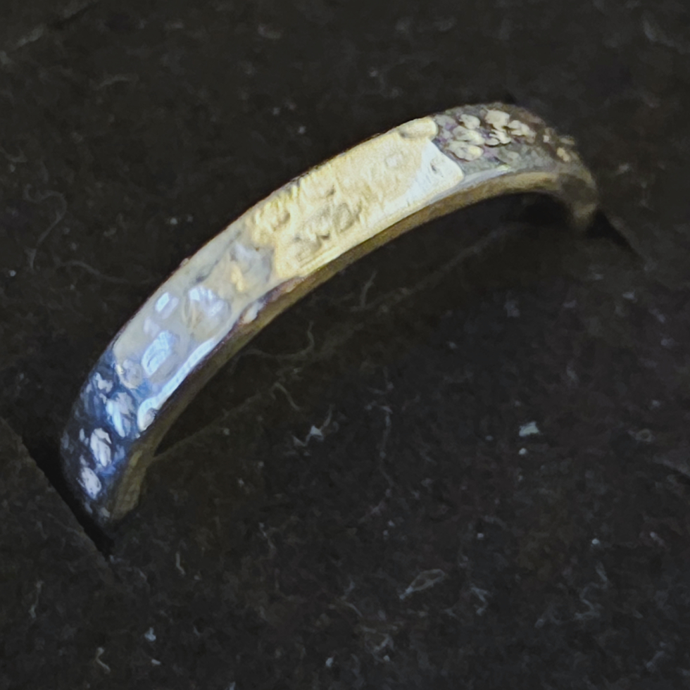 Thumbnail:  Simple Hammered Texture band