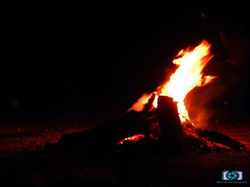 Fogata__#canonpowershota495 #noche #fuego
