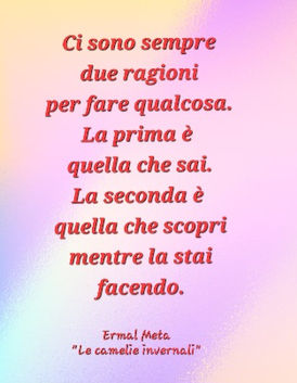 DUE RAGIONI PER FARE QUALCOSA - Ermal Meta