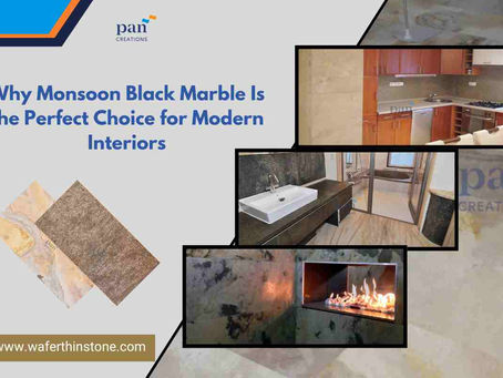 Why Monsoon Black Marble Is the Perfect Choice for Modern Interiors