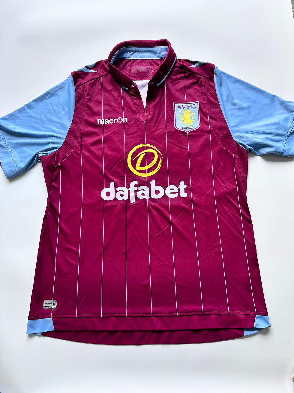 Thumbnail: Buy Aston Villa Home Shirt 2014/15 – Macron (Jack Grealish #40)