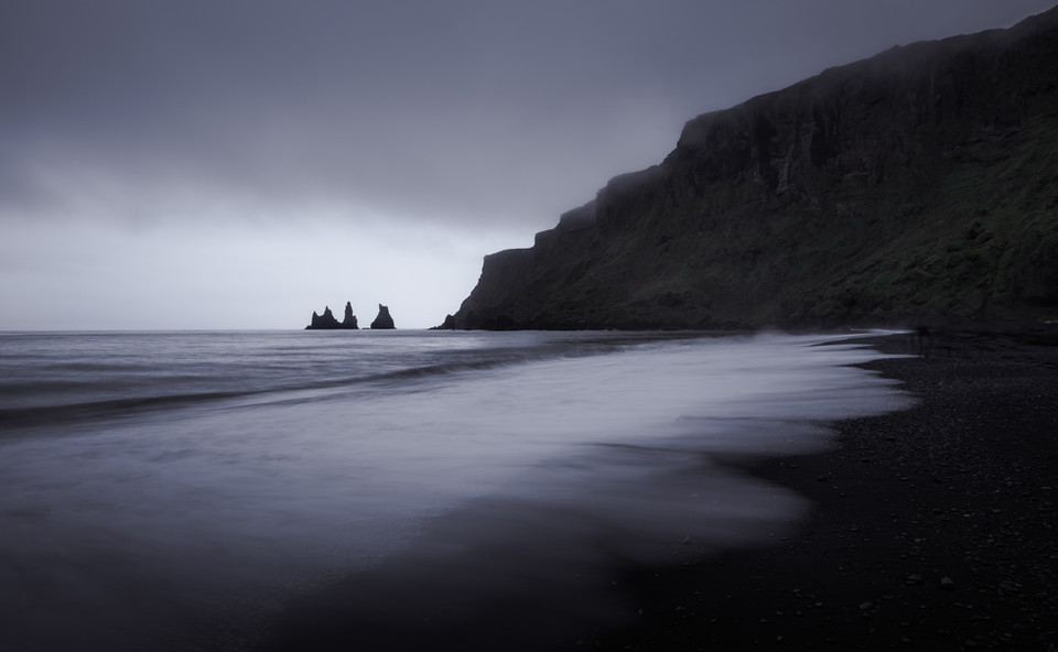 Iceland Reynisdrangar Black Sand Beach Vik Joe Parks