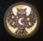 lampe artisanale en bois - hibou - chouette