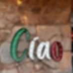 Ciao marquee letter light up signs