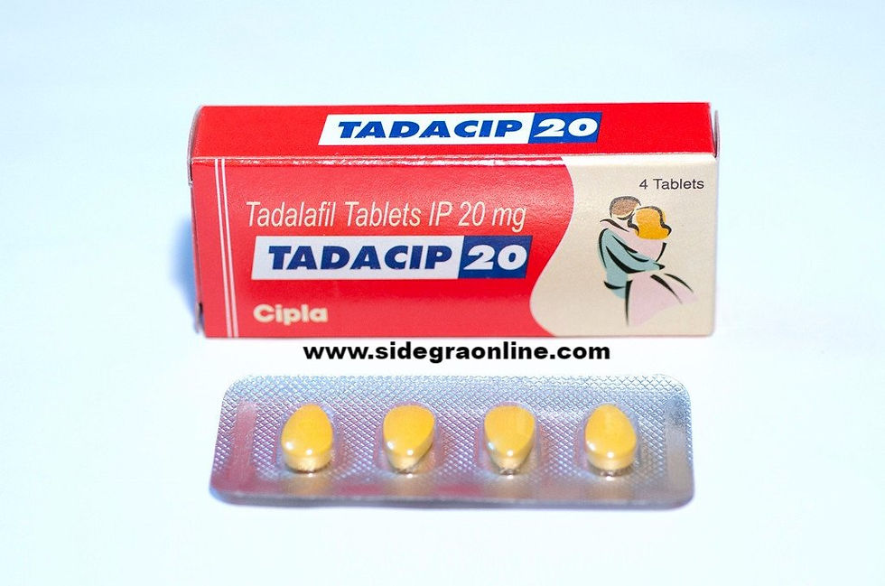 Tadacip 20mg Tablets