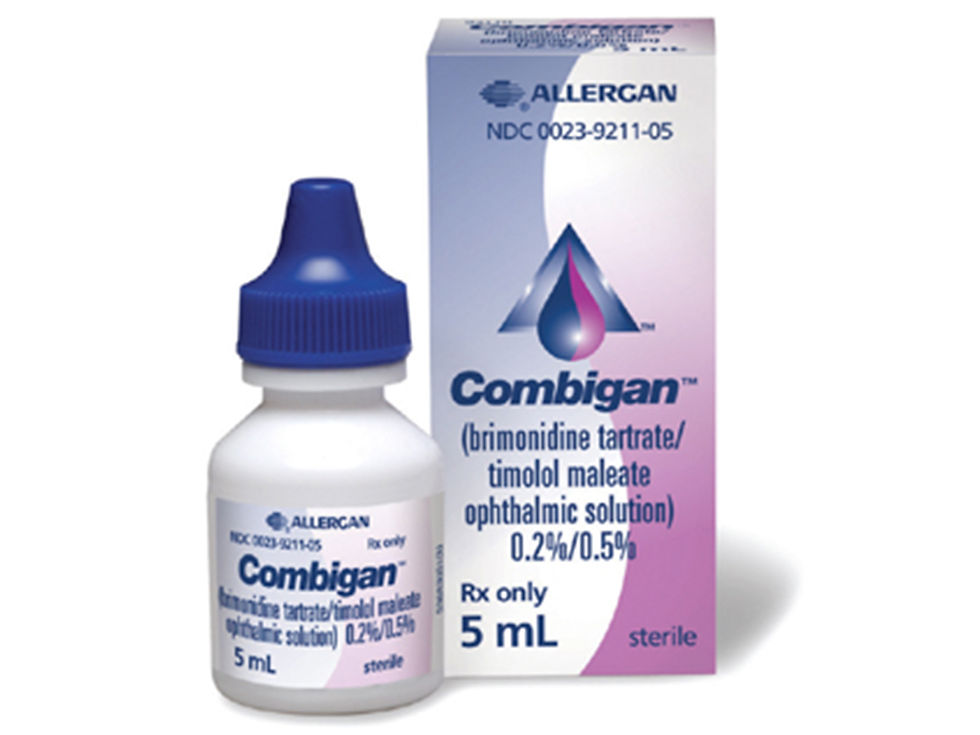 Combigan eye drops