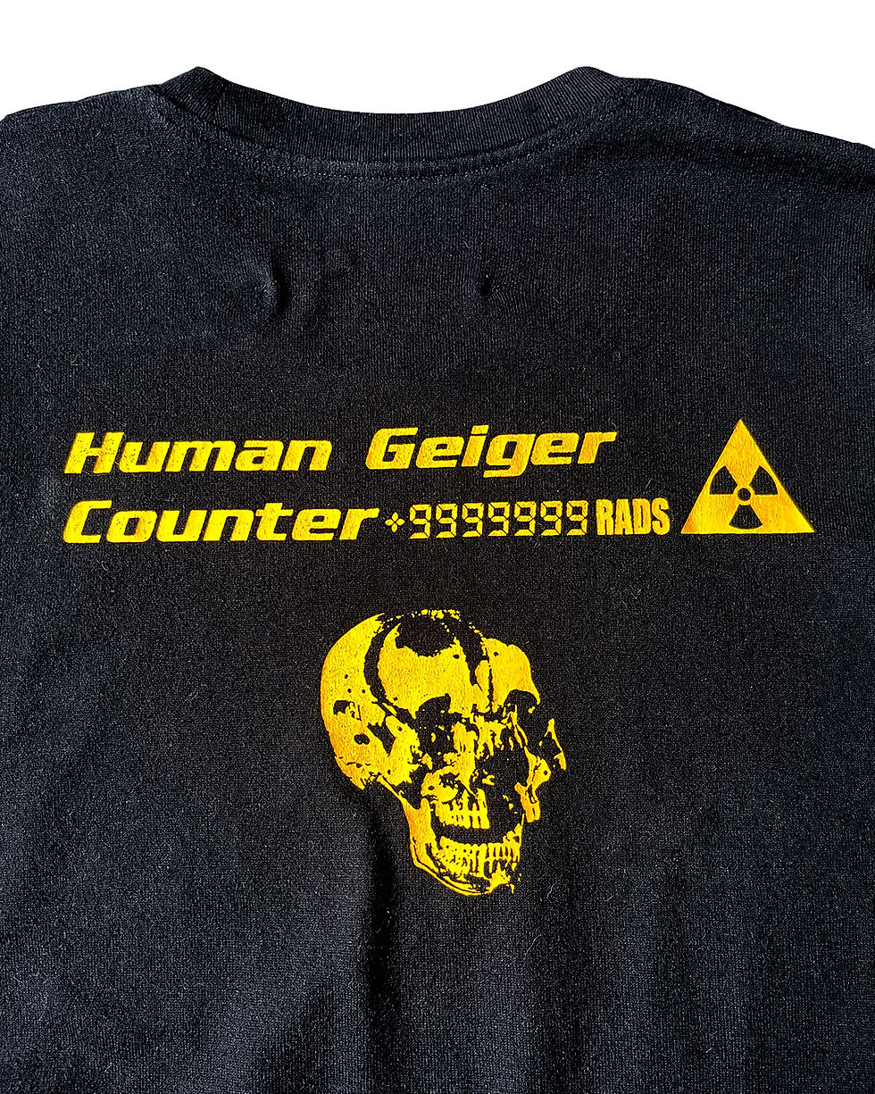 Miniatura: Camiseta "Human geiger counter"