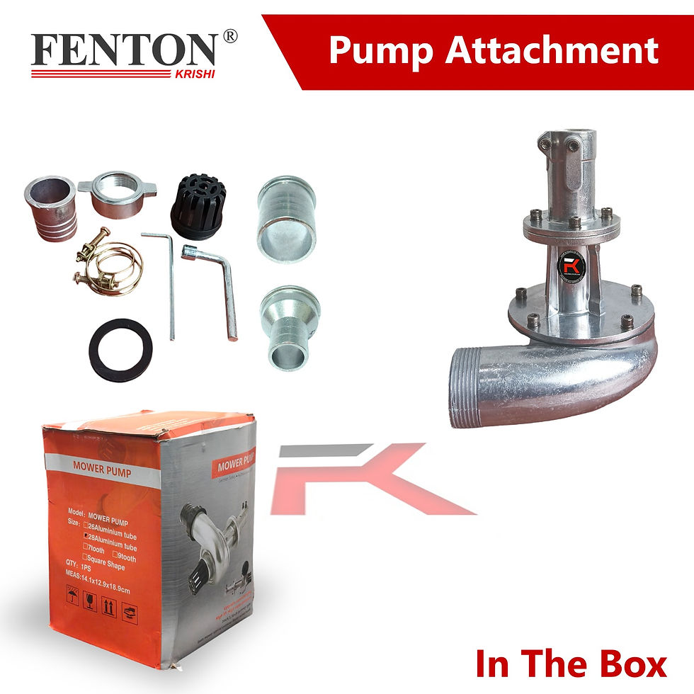 Thumbnail: Fenton Krishi Brush Cutter Water Pump Attachment | 28MM Shaft Compatible