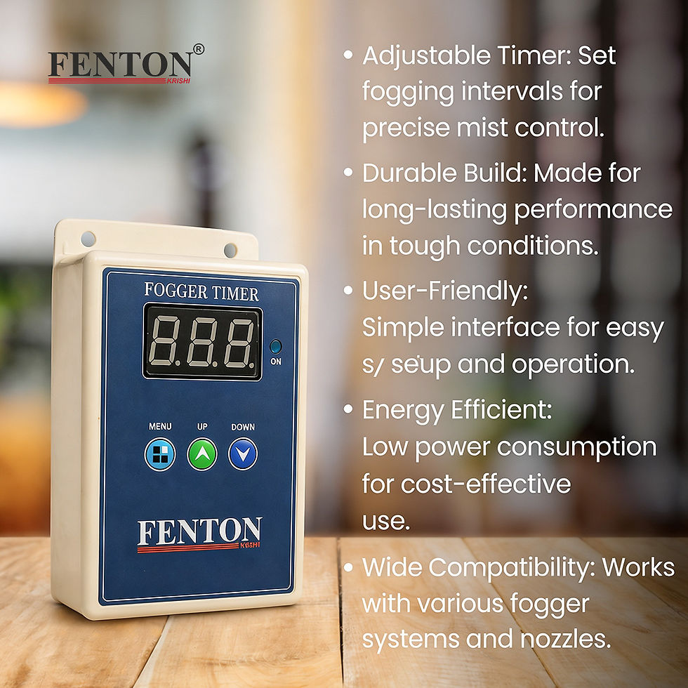 थंबनेल: Fenton Krishi Digital Fogger Timer Controller for Automatic Misting System