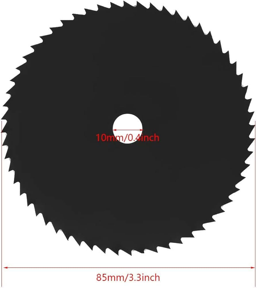 Thumbnail: Fenton Krishi 80T Iron Blade for Brush Cutter | Heavy Duty 10 Inch 80 Teeth