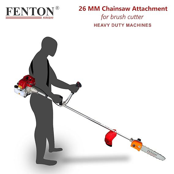 थंबनेल: FENTON KRISHI 26mm Chainsaw Attachment For Back Pack Brush Cutter