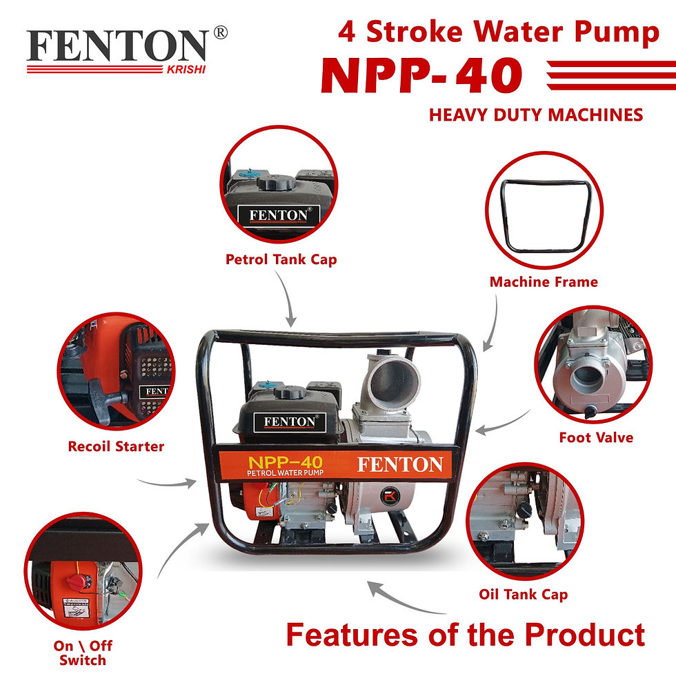 Thumbnail: Fenton Krishi NPP 40 (4 Stroke 6.5 Hp) Water Pump
