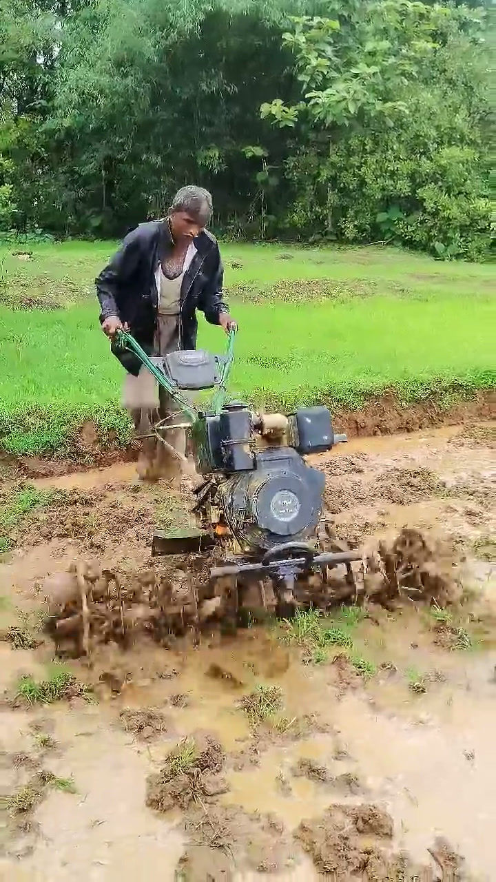 थंबनेल: Fenton Krishi FPW-296 8HP Power Weeder 296CC 4 Stroke Diesel Engine