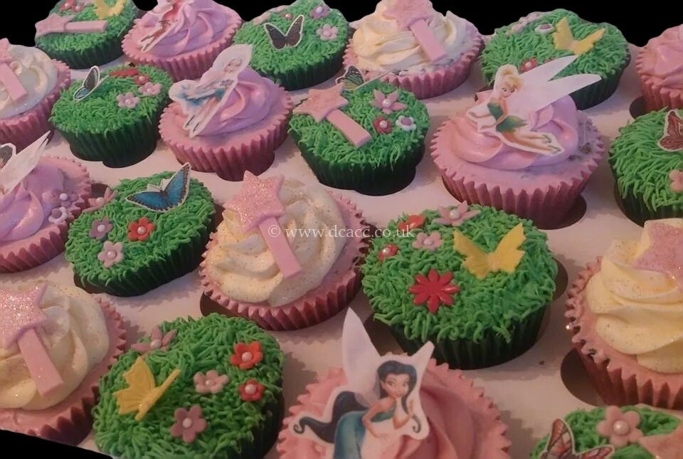 Tinkerbell Fairy cupcakes.jpg