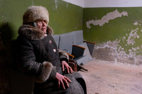 donetsk oblast humanitarian evacuation EastSOS NGO by humanitarian photographer Madison Tuff