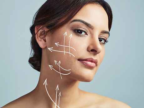 portrait-woman-skincare-with-arrow-plastic-surgery-studio-facial-treatment-beauty-filler-c