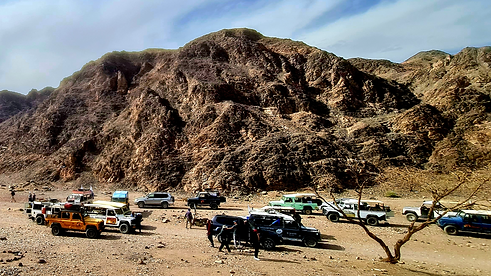 טיול ג'יפים עם מדריך טיולים בהרי אילת